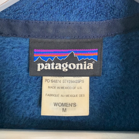 Patagonia Re-Tool Snap-T Fleece Pullover Sz M - Picture 7 of 10